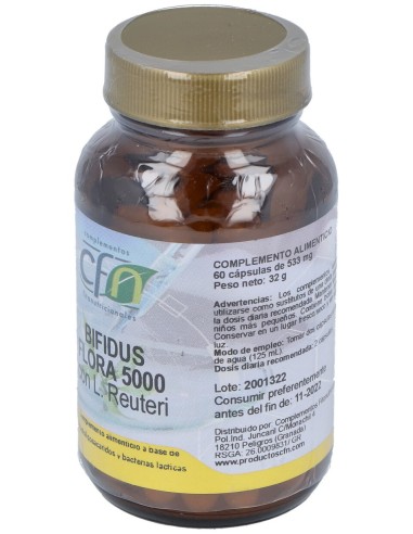 Bifidusflora 5000 (Probiotic) 60Vcaps