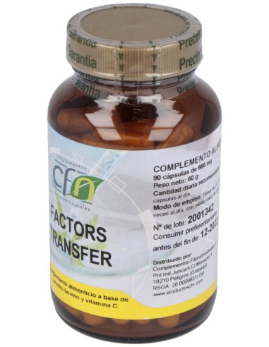 Cfn Factors Transfer 90 Cáps.