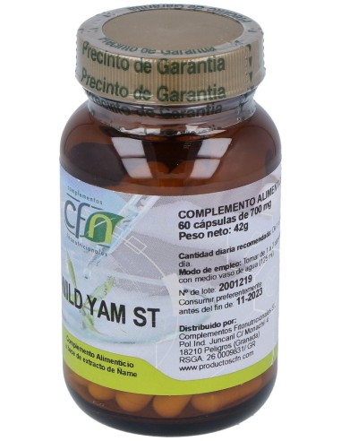Cfn Ñame Silvestre 580Mg 60Caps