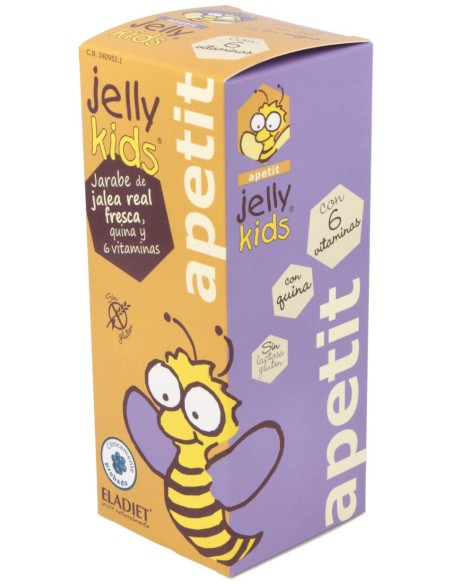 Jelly Kids Apetit J.Real 250Ml.Jarabe(Sabor Fresa)