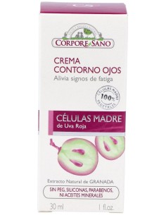 Corpore Sano Crema Contorno De Ojos Celulas Madre 30 Ml