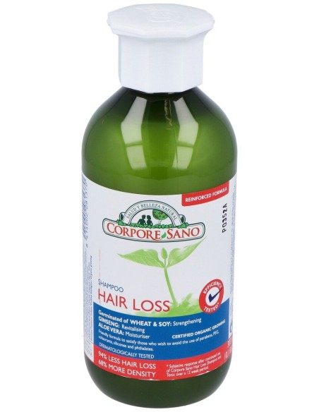 Corpore Sano Champú Anticaida Soja, Cereales Y Ginseng 300 Ml
