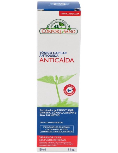 Corpore Sano Locion Soja Cereales Y Ginseng Anticaida 150Ml