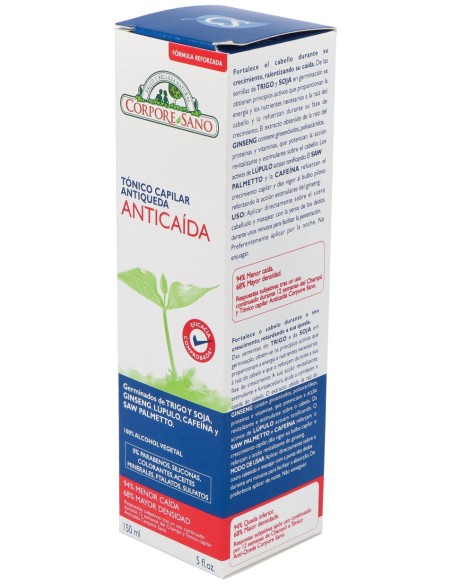 Corpore Sano Locion Soja Cereales Y Ginseng Anticaida 150Ml