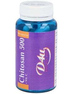 Chitosan 500 + Vit.C 90 Capsulas