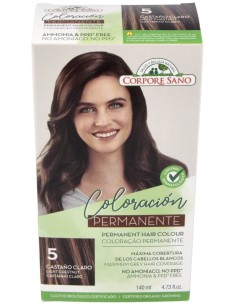 Corpore Sano Tinte Permanente Nº 5 Castaño Claro 140Ml