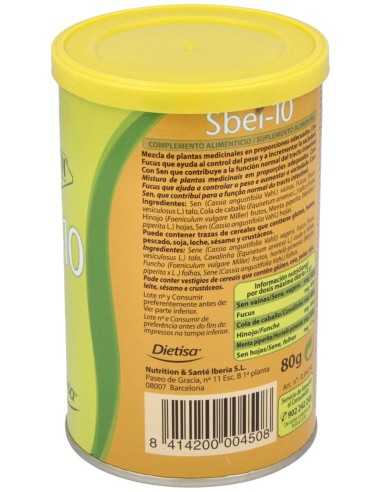 Dietkum Sbel10 Obesidad Bote 80G