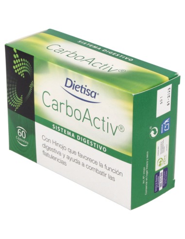 Dietisa Carboactiv 60Cáps