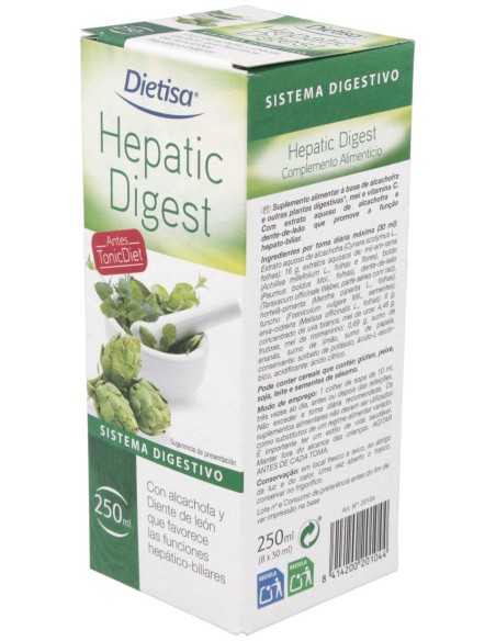 Hepatico Digestivo (Tonic Diet) 250Ml.