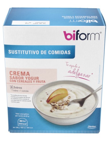 Biform Natillas Yogur De Cereales Y Fruta 6...