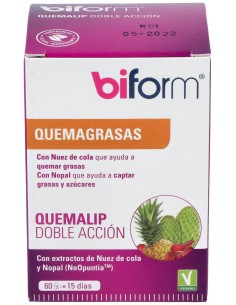 Biform Quemalip Doble Acción 60Cáps