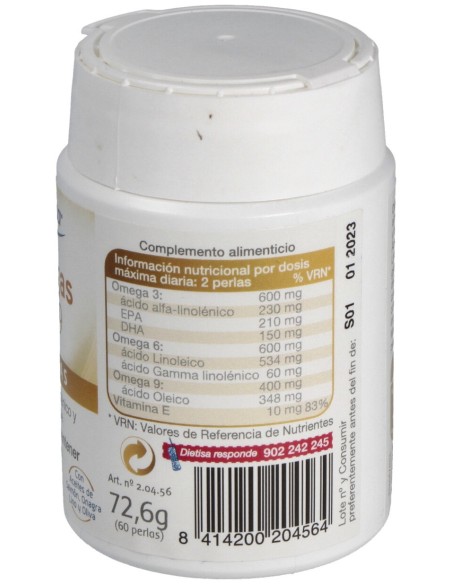 Dietisa Omega 3-6-9 60 Perlas