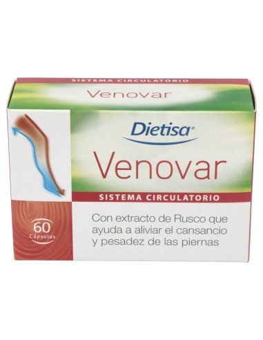 Dietkum Venovar Circulacion Piernas 60Cap.