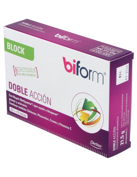 Block Doble Accion 30Cap.