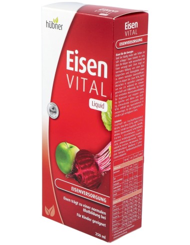 Eisen Vital F Jarabe 250Ml.