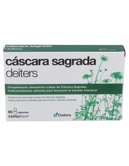 Cascara Sagrada Deiters 200 Mg 60 Caps