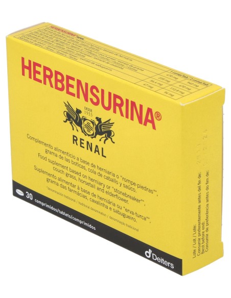 Herbensurina Renal 30Comp