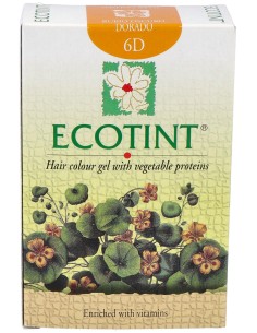 Ecotint Tinte Cabello 6D Rubio Oscuro Dorado 130Ml