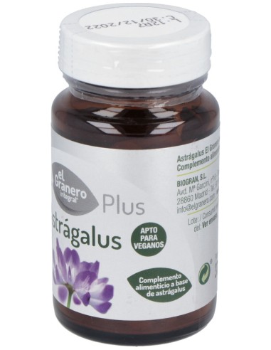 El Granero Astragalus 610 Mg 60 Comp