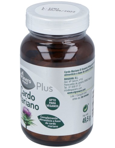 El Granero Integral Cardo Forte 550Mg 90 Cáps