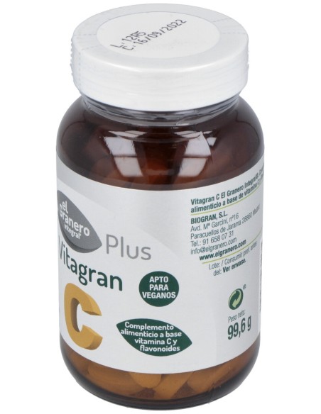 Vitagran C (Vit.C Forte + Bioflav.750Mg.) 120Comp.