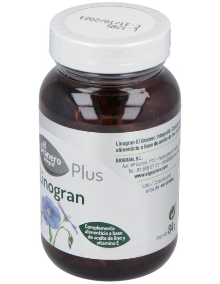 El Granero Integral Linogran Aceite De Lino 120 Perlas