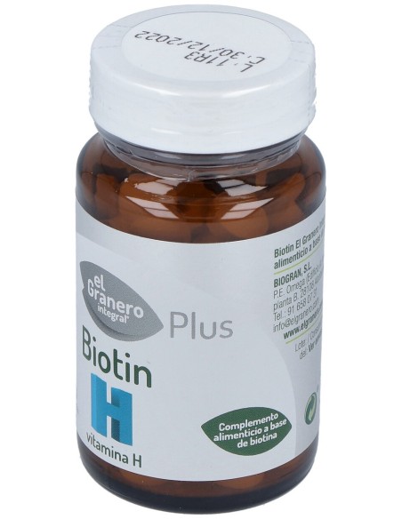 El Granero Biotin Vitamina H 100 Comp