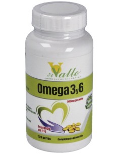 Omega 3 Y Omega 6 (A.De Borraja Y Salmon)120Perlas