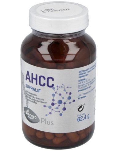 Granero Integral Ahcc Supralif 565Mg 120Caps