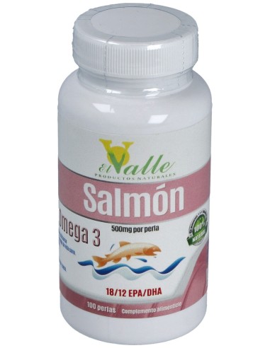 El Valle Aceite De Salmon 100 Perlas