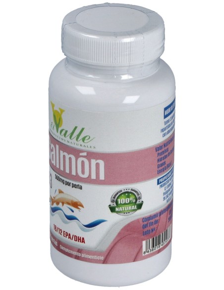 El Valle Aceite De Salmon 100 Perlas