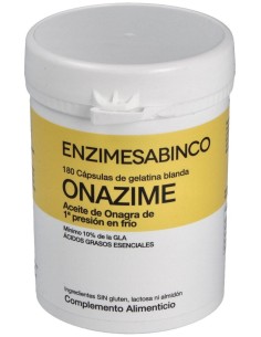 Onazime Aceite Onagra 500Mg. 1 Pr.180Perlas