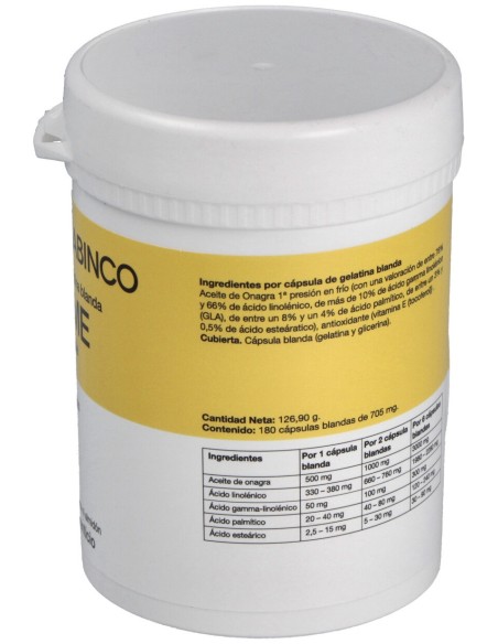 Onazime Aceite Onagra 500Mg. 1 Pr.180Perlas