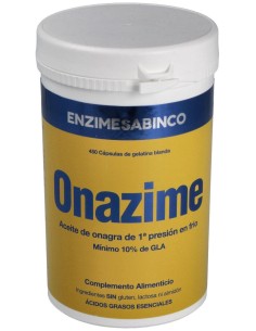 Enzime Sabinco Onazime Aceite Onagra 715Mg 450Caps