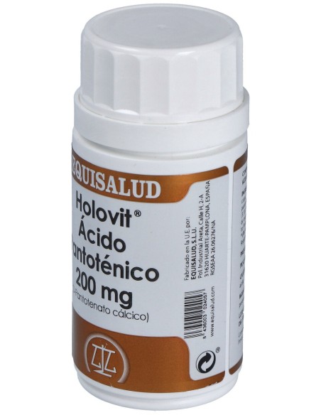 Holovit Acido Pantotenico 200Mg. 50Cap.