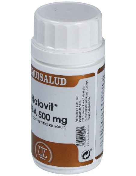 Holovit Paba 500Mg. 50Cap.