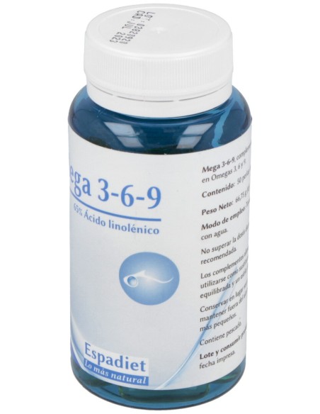 Espadiet Mega 3 6 9 50 Perlas