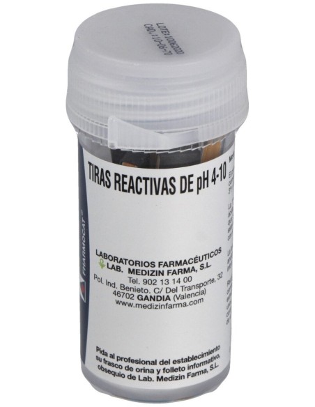 Tiras Reactivas (Orina) Ph 4-10 100Unid.