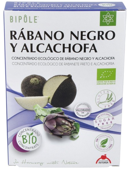 Bipole Rabano Negro Y Alcachofa 20 Amp