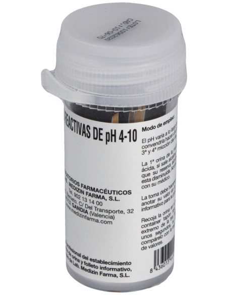 Tiras Reactivas (Orina) Ph 4-10 100Unid.
