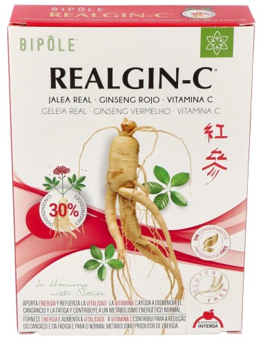 Bipole Realgin C (Jalea Real+Ginseng+Vit.C) 20Amp