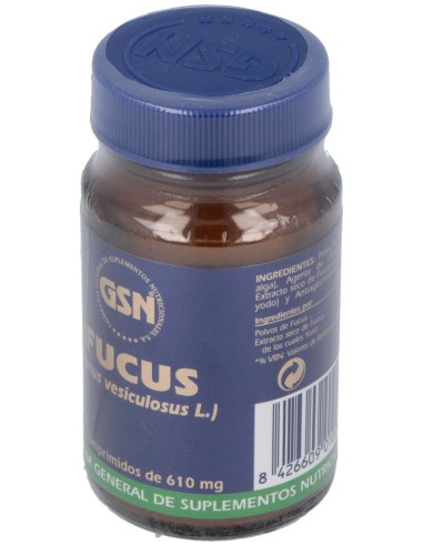 Fucus 50Comp. 800 Mg.