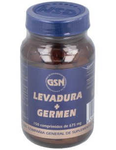 Gsn Levadura Cerveza + Germen Trigo 150Comp