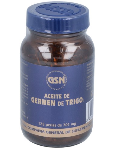 Gsn Aceite De Germen De Trigo 125Comp