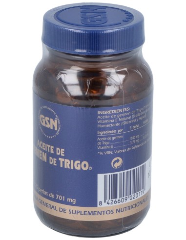 Gsn Aceite De Germen De Trigo 125Comp