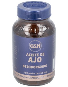 Ajo 150Perlas 458 Mg.