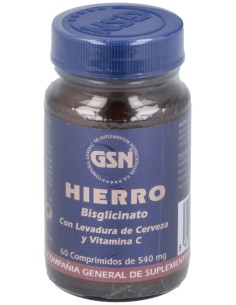 Gsn Hierro Vitamina C 60Comp
