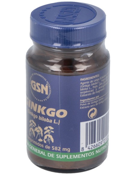Gsn Ginko Biloba 80Comp