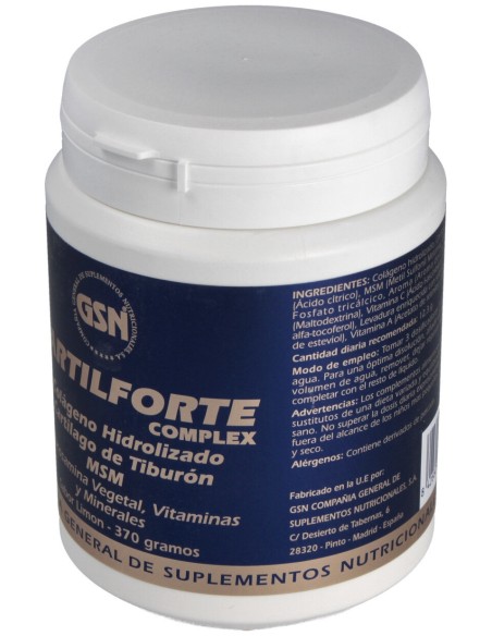 Cartilforte Complex Sabor Limon 340Gr.Polvo