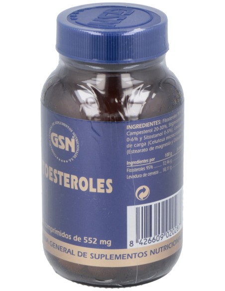 Fitoesteroles 400Mg. 100Comp.